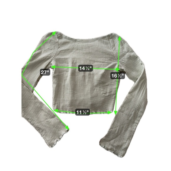 Free People Soleil Set Mineral Sea Two-Piece Long Sleeve & Mini Skirt Size L - Picture 13 of 16